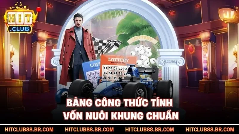 Bảng công thức tính vốn nuôi khung chuẩn