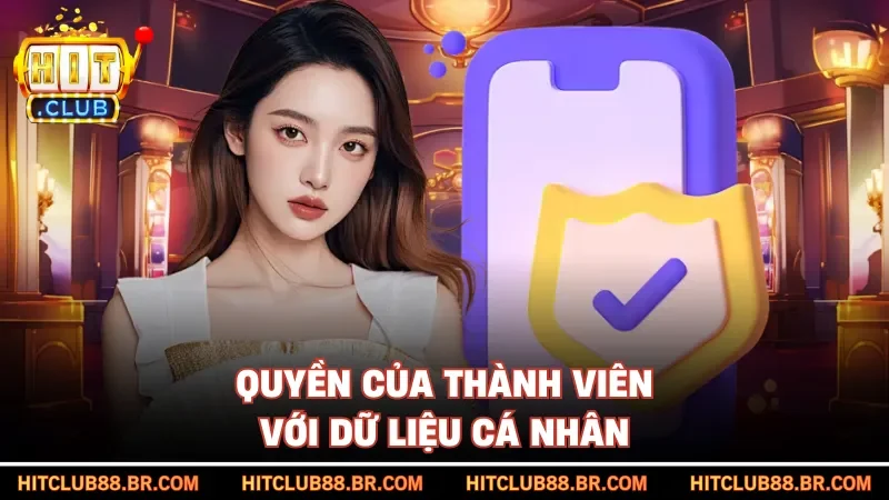 Quyền của thành viên với dữ liệu cá nhân